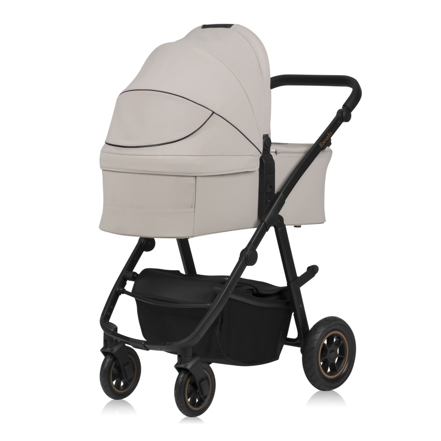 Lionelo - Kombinētie 2-in-1 ratiņi AMBER PLUS Beige Sand
