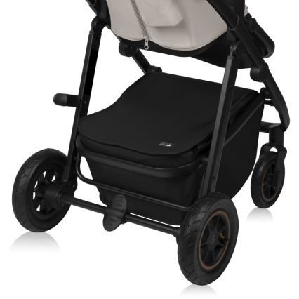 Lionelo - Kombinētie 2-in-1 ratiņi AMBER PLUS Beige Sand