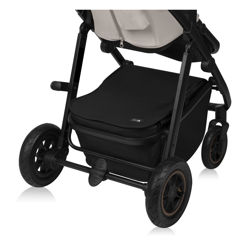 Lionelo - Kombinētie 2-in-1 ratiņi AMBER PLUS Beige Sand