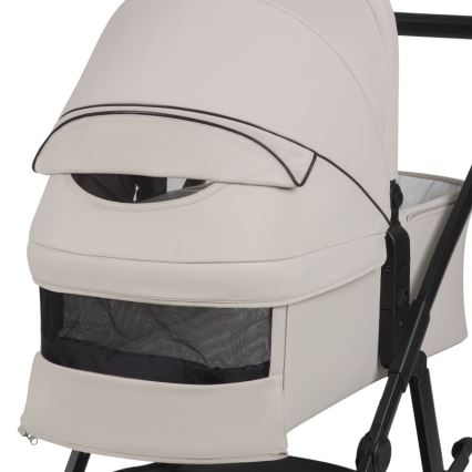 Lionelo - Kombinētie 2-in-1 ratiņi AMBER PLUS Beige Sand