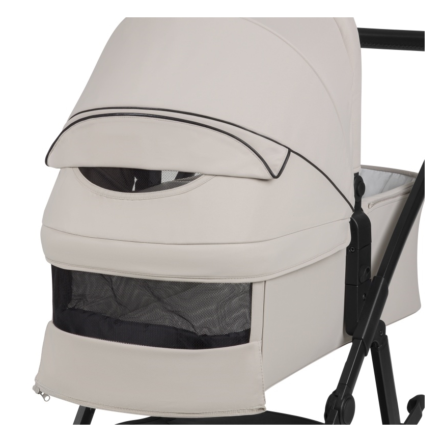 Lionelo - Kombinētie 2-in-1 ratiņi AMBER PLUS Beige Sand
