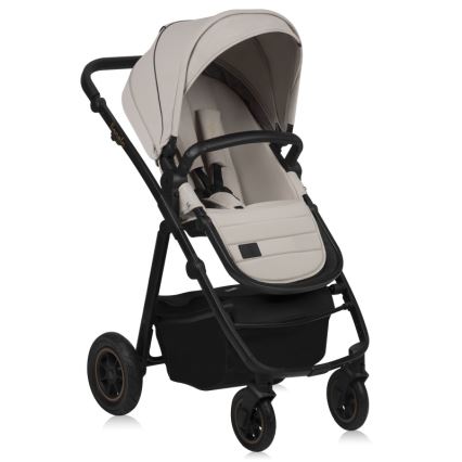 Lionelo - Kombinētie 2-in-1 ratiņi AMBER PLUS Beige Sand
