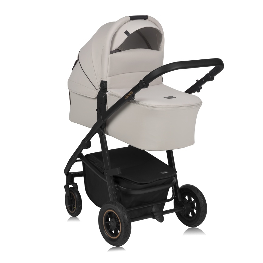 Lionelo - Kombinētie 2-in-1 ratiņi AMBER PLUS Beige Sand