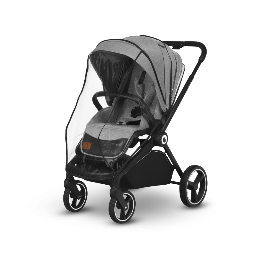 Lionelo - Kombinētie 2-in-1 ratiņi MIKA Grey Stone