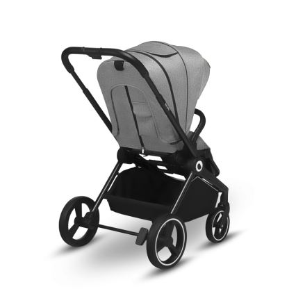 Lionelo - Kombinētie 2-in-1 ratiņi MIKA Grey Stone