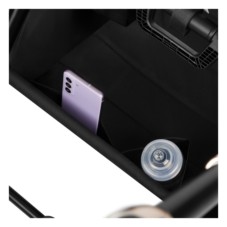 Lionelo - Kombinētie 2-in-1 ratiņi MIKA PLUS Brown Rust