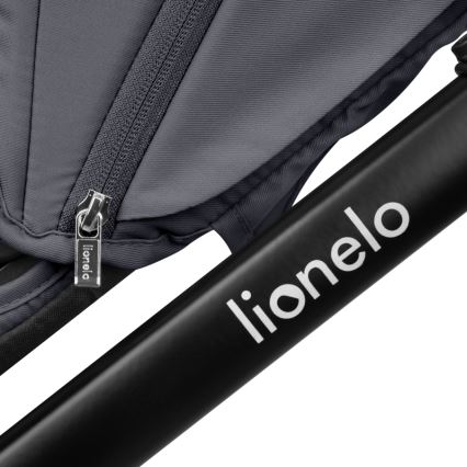 Lionelo - Kombinētie 3‑1 bērnu rati LAYLA Grey Stone