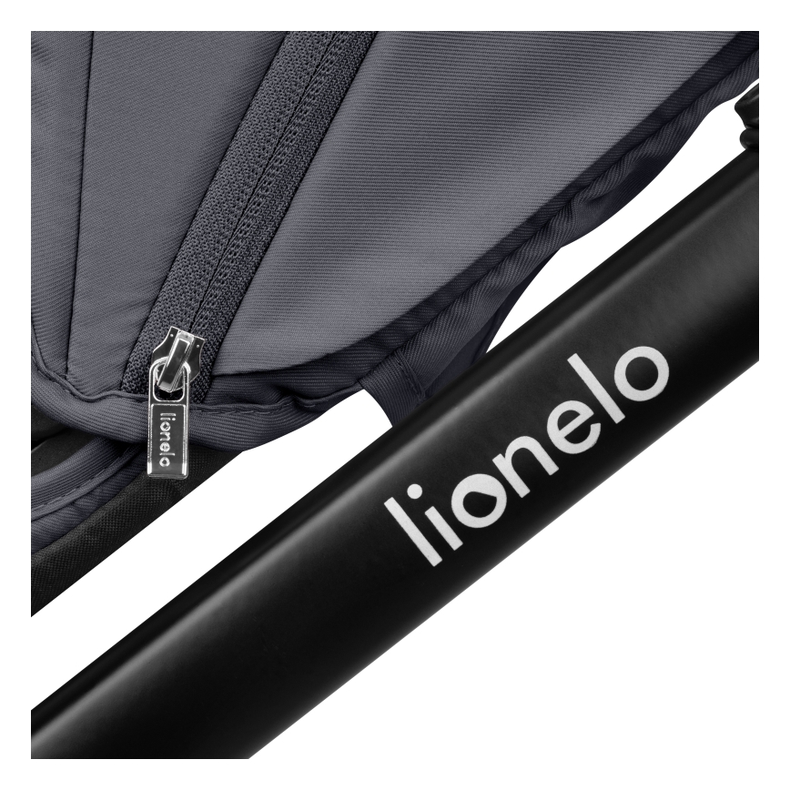 Lionelo - Kombinētie 3‑1 bērnu rati LAYLA Grey Stone