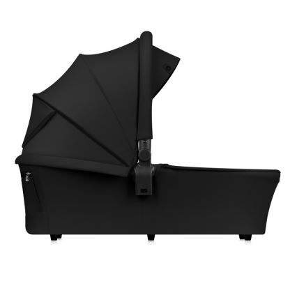 Lionelo - Kombinētie 3‑1 bērnu ratiņi MIKA PLUS Black Onyx