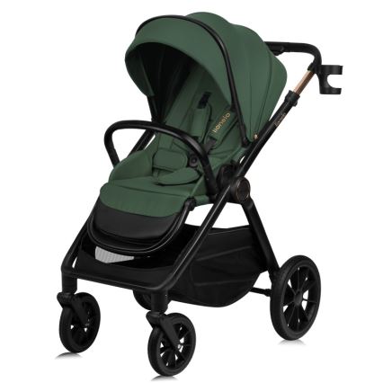 Lionelo - Kombinētie bērnu rati 2-in-1 LAYLA Green Forest