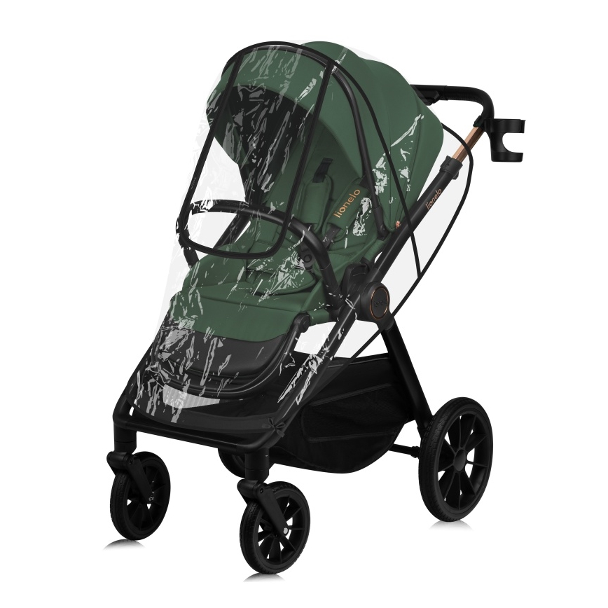 Lionelo - Kombinētie bērnu rati 2-in-1 LAYLA Green Forest