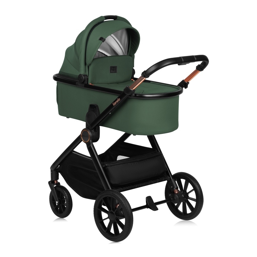 Lionelo - Kombinētie bērnu rati 2-in-1 LAYLA Green Forest