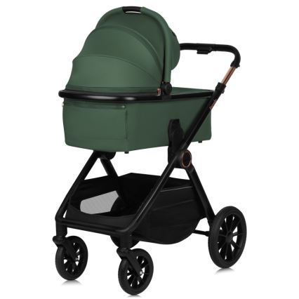 Lionelo - Kombinētie bērnu rati 2-in-1 LAYLA Green Forest