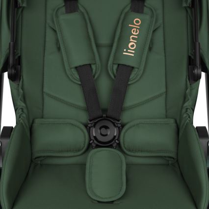 Lionelo - Kombinētie bērnu rati 2-in-1 LAYLA Green Forest