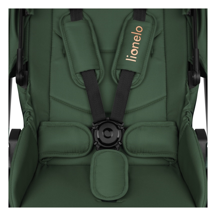 Lionelo - Kombinētie bērnu rati 2-in-1 LAYLA Green Forest