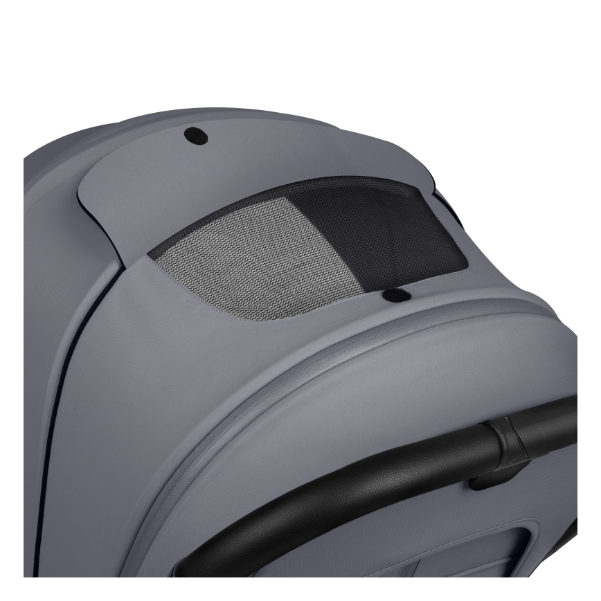 Lionelo - Kombinētie bērnu rati 3‑1 MIKA PLUS Grey Stone