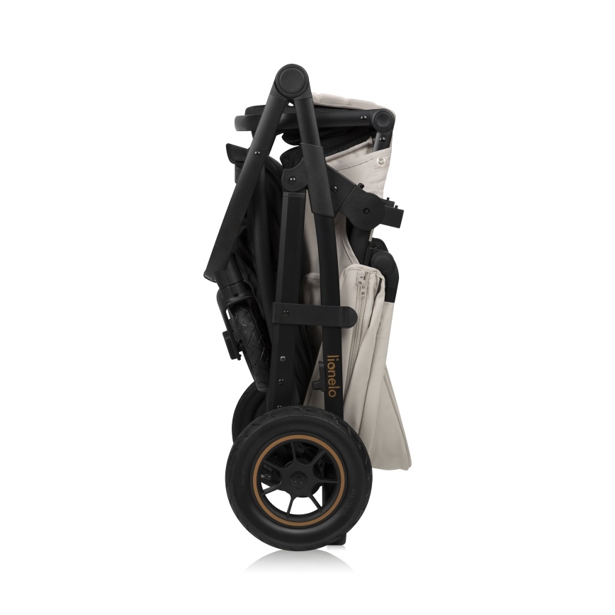 Lionelo - Kombinētie rati 2-in-1 AMBER PLUS Beige Sand