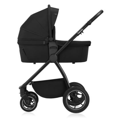 Lionelo - kombinētie rati 2-in-1 MERIL Black Onyx