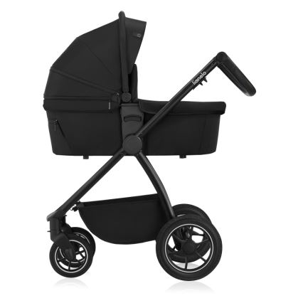 Lionelo - kombinētie rati 2-in-1 MERIL Black Onyx