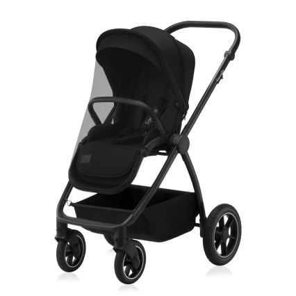 Lionelo - kombinētie rati 2-in-1 MERIL Black Onyx