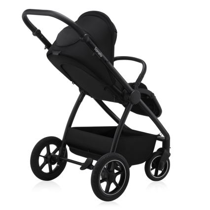 Lionelo - kombinētie rati 2-in-1 MERIL Black Onyx