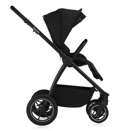 Lionelo - kombinētie rati 2-in-1 MERIL Black Onyx