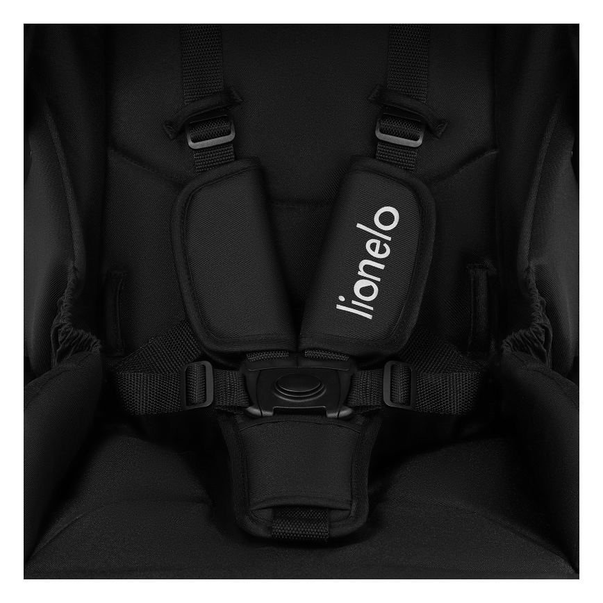 Lionelo - kombinētie rati 2-in-1 MERIL Black Onyx