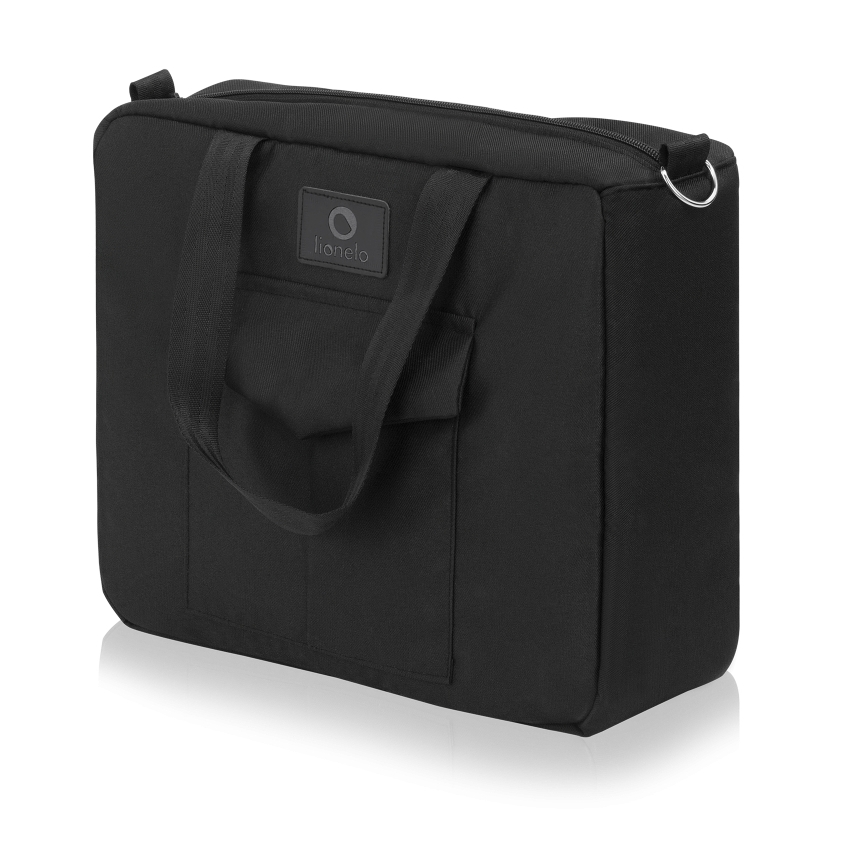 Lionelo - kombinētie rati 2-in-1 MERIL Black Onyx