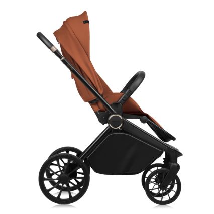 Lionelo - Kombinētie rati 2-in-1 MIKA PLUS Brown Rust