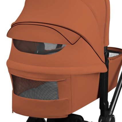 Lionelo - Kombinētie rati 2-in-1 MIKA PLUS Brown Rust