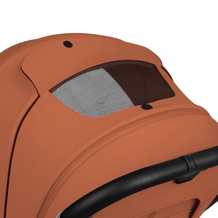 Lionelo - Kombinētie rati 2-in-1 MIKA PLUS Brown Rust
