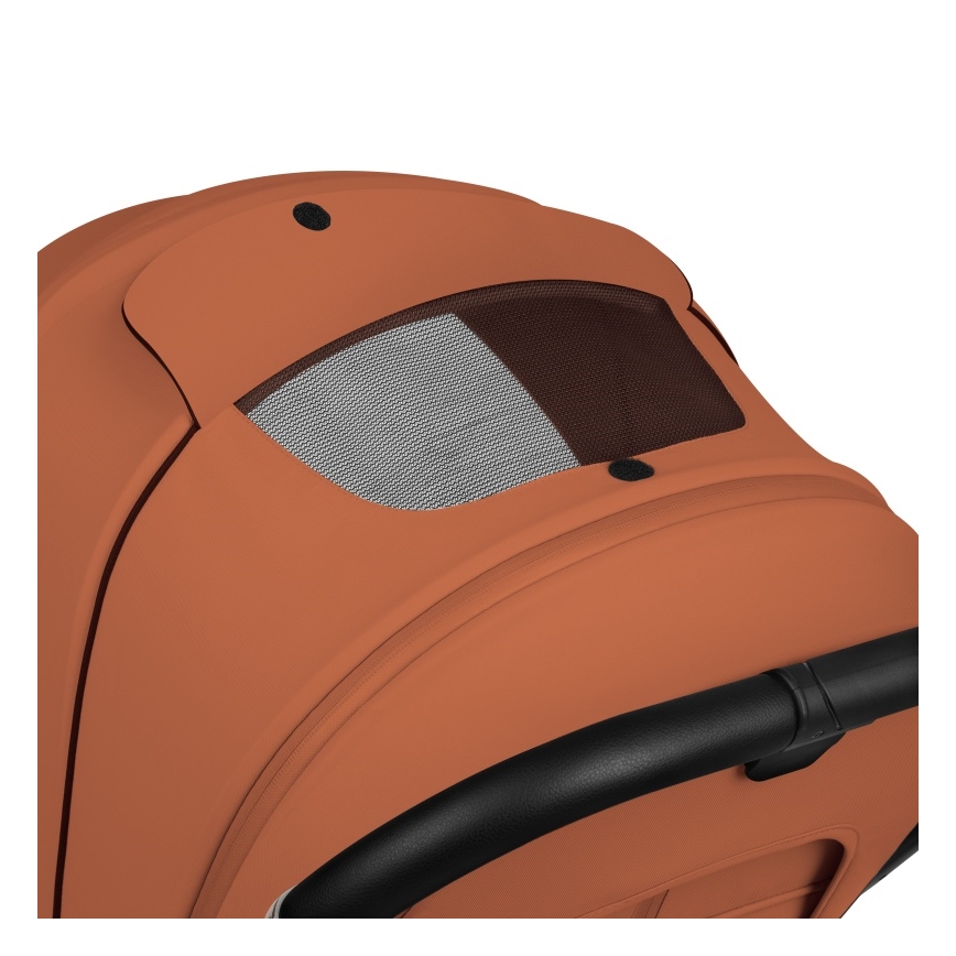 Lionelo - Kombinētie rati 2-in-1 MIKA PLUS Brown Rust