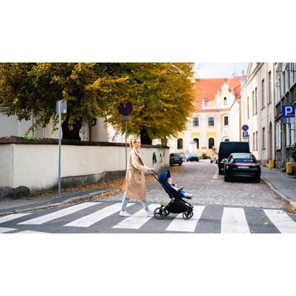 Lionelo - Kombinētie rati 2 in 1 MIKA Tumši zili