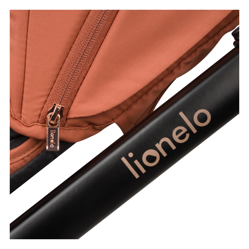 Lionelo - Kombinētie rati 2 vienā LAYLA Brown Rust