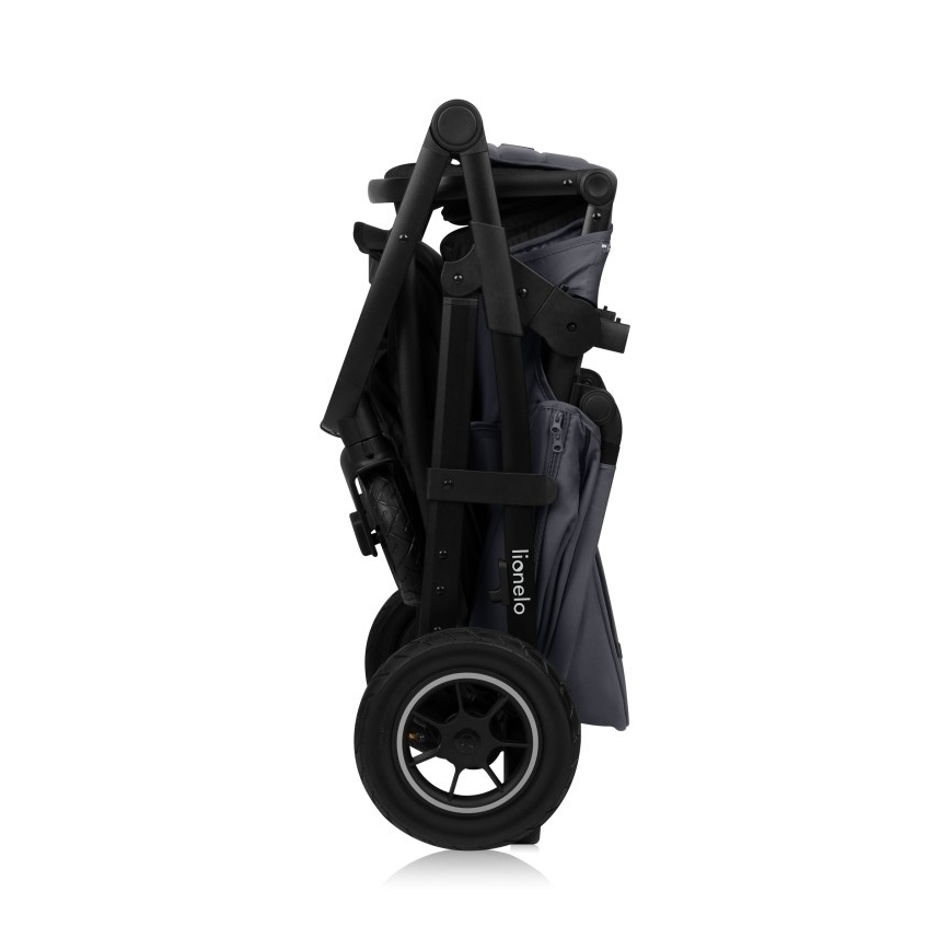 Lionelo - Kombinētie rati 3 vienā AMBER PLUS Pelēks Grafīts