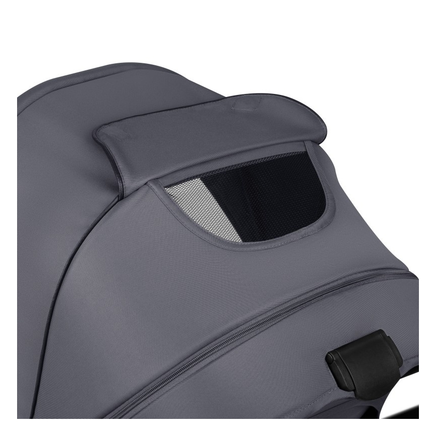 Lionelo - Kombinētie rati 3 vienā AMBER PLUS Pelēks Grafīts