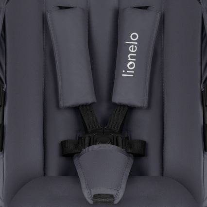 Lionelo - Kombinētie rati 3 vienā AMBER PLUS Pelēks Grafīts