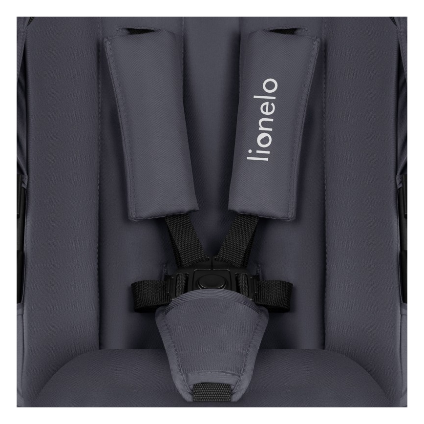 Lionelo - Kombinētie rati 3 vienā AMBER PLUS Pelēks Grafīts