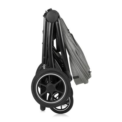 Lionelo - Kombinētie rati 3 vienā MERIL Grey Stone