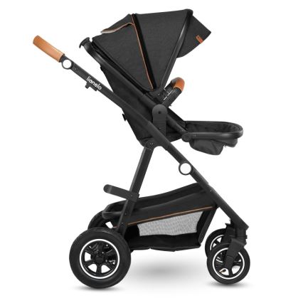 Lionelo - kombinētie rati 3‑1 AMBER Grey Graphite