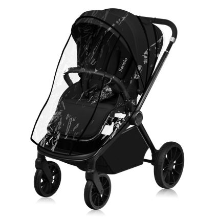 Lionelo - Kombinētie rati 3‑1 MIKA PLUS Black Onyx