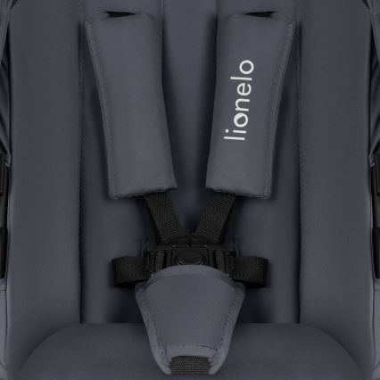 Lionelo – kombinētie ratiņi 2 vienā AMBER PLUS, pelēks grafīts