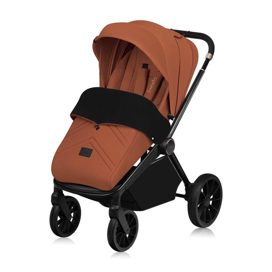 Lionelo - Kombinēts 3-in-1 ratiņš MIKA PLUS (rūsgans)