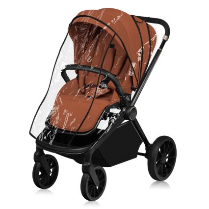 Lionelo - Kombinēts 3-in-1 ratiņš MIKA PLUS (rūsgans)