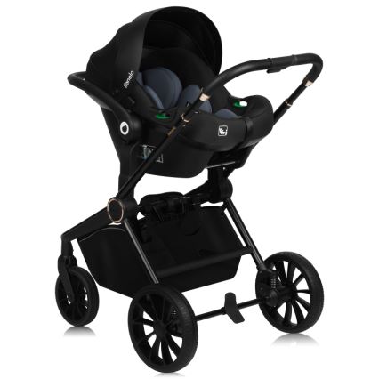 Lionelo - Kombinēts 3-in-1 ratiņš MIKA PLUS (rūsgans)