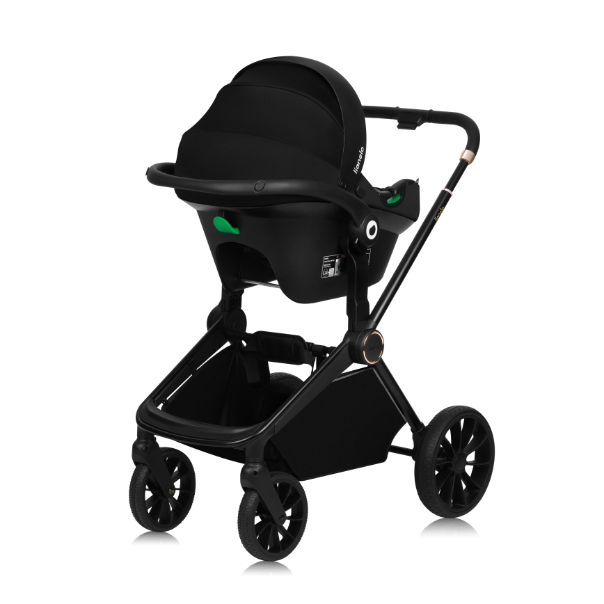 Lionelo - Kombinēts 3-in-1 ratiņš MIKA PLUS (rūsgans)