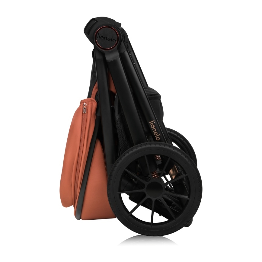 Lionelo - Kombinēts 3‑1 ratiņš LAYLA rūsas brūns