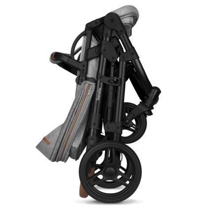 Lionelo - Kombinēts ratiņš 2-1 MARI TOUR Pelēks akmens