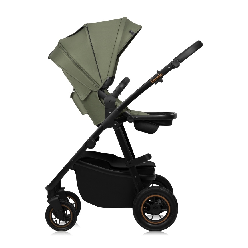 Lionelo - kombinēts ratiņš 2-in-1 AMBER PLUS Green Forest
