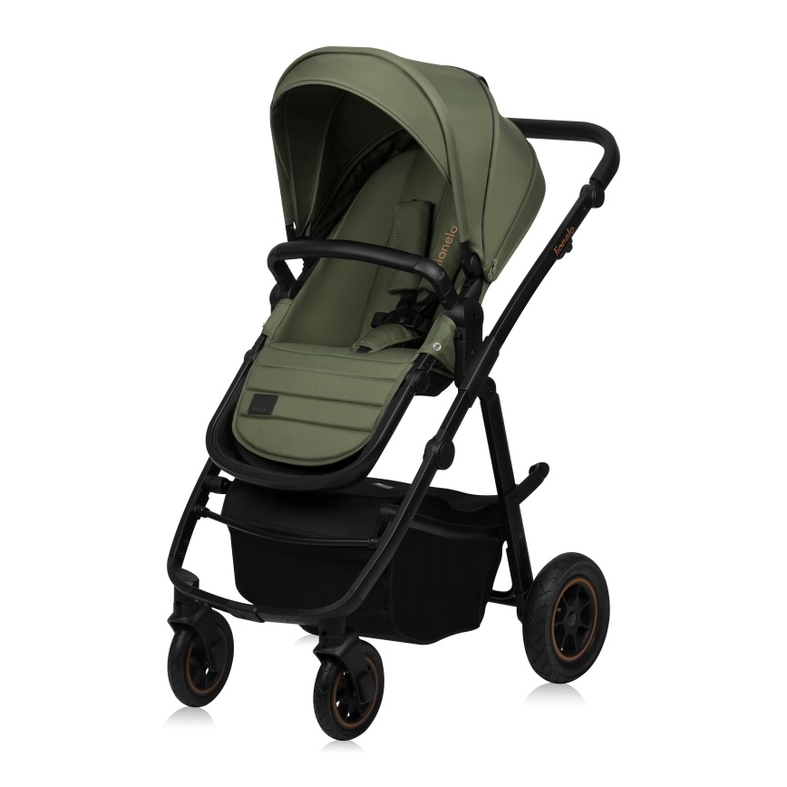 Lionelo - kombinēts ratiņš 2-in-1 AMBER PLUS Green Forest